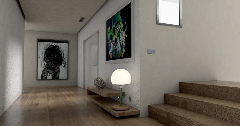 Organiser l'entrée d'un appartement pour gagner de la place : 7 astuces